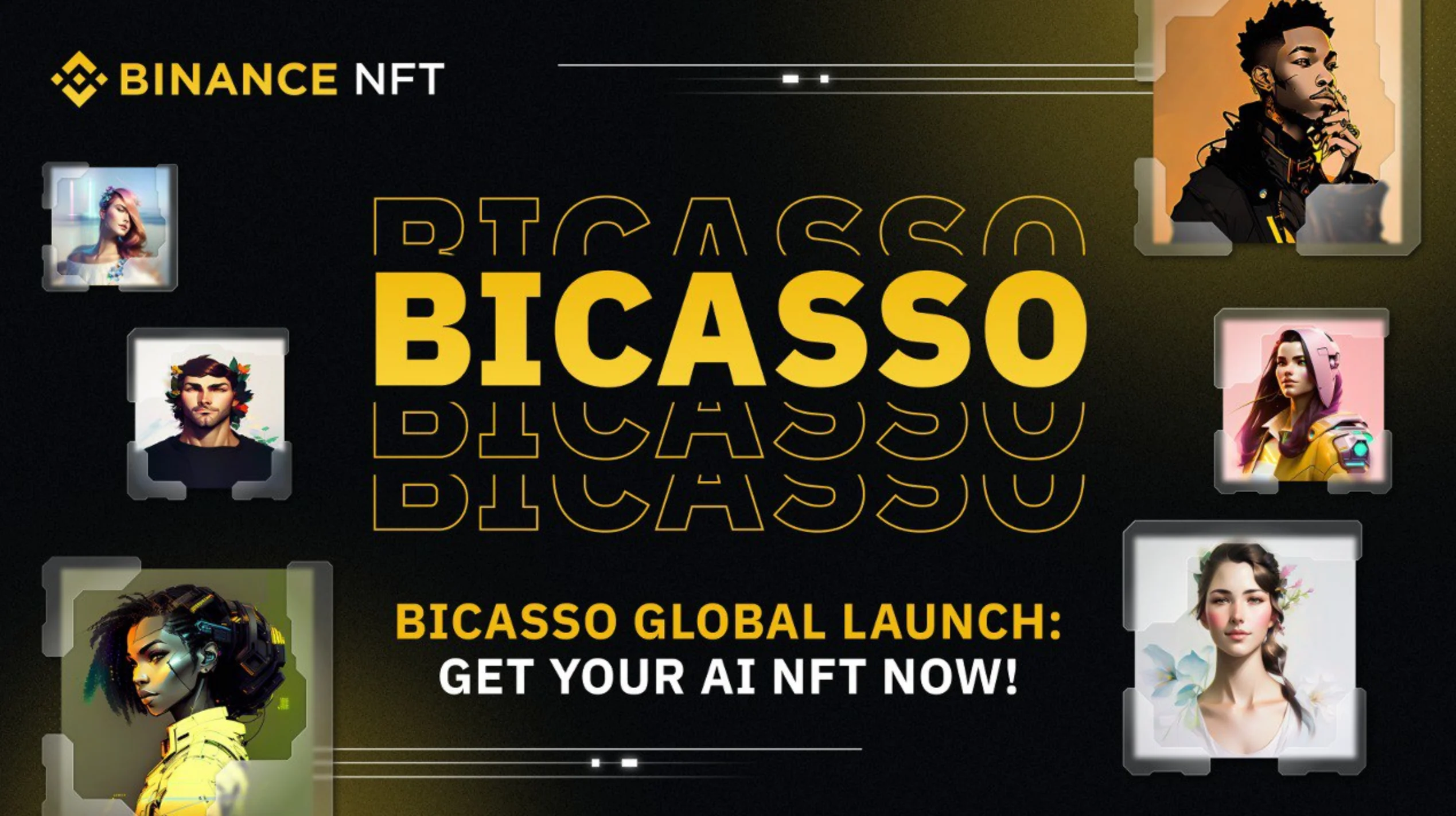 Binance запускает Binance Bicasso - AI NFT-генератор
