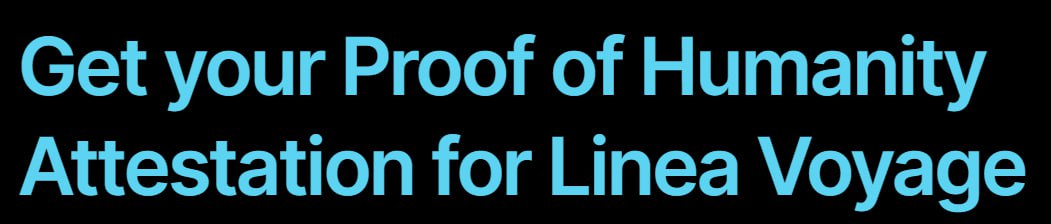 Как пройти POH - Proof of Humanity для Linea